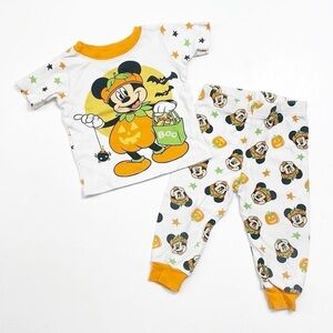Disney Baby Mickey Mouse Halloween baby boys pajama set